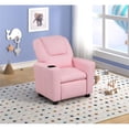 thumbnail image 3 of Sillón reclinable para niños Lilola Home Marisa 23 W de piel sintética rosa, 3 of 3