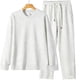 thumbnail image 4 of Kalauyu Men's 2 Piece Sweat Suits Set Long Sleeve Sweatshirt Jogging Sweatpants Tracksuits Outfits, 4 of 7
