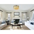 thumbnail image 2 of Elegant Lighting Sydney 32" 8 Light Royal Crystal Flush Mount, 2 of 9