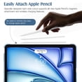 thumbnail image 3 of Funda para iPad Air de 11 pulgadas TimoVo, cubierta trasera dura azul marino, 3 of 9