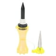 thumbnail image 1 of Juego de tees de práctica de golf, soporte reutilizable para juego de pelotas para campo de prácticas y tapete de práctica, color amarillo, 1 of 8