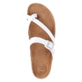 thumbnail image 4 of Time and Tru Women's Asymmetric Strap Footbed Sandals, Wide Width Available, 4 of 6