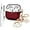 Burgundy/Wine Red, variant on Case for Apple Airpods 4 -  Airpods 4 Cases 2025 Cover Women Anti-Drop Silicone iPods 4 Earbuds Wireless Accessorie Charging Cases Girl Bling Keychain for Airpod iPods 4th Generation