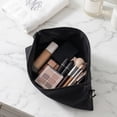 thumbnail image 6 of Zippered Pouch,Waterproof Multi-purpose Easy Clean Storage Bag with Clip for Office Meeting Travel, 6 of 6