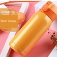 thumbnail image 3 of Botella de agua Yuarrent con tapa de gran capacidad Naranja 200ml, 3 of 6