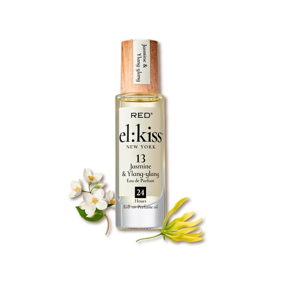 Perfume EL:KISS Roll On Jazmín e Ylang Ylang Eau de Parfum, 12 ml