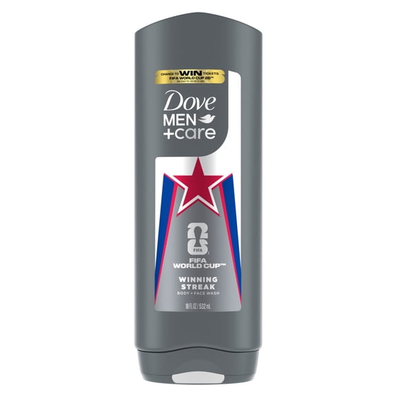 Dove Men Care Limited Edition FIFA Body Wash for Men Winning Streak, 18 fl oz