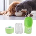 thumbnail image 1 of Pet Water Bottle with Food And Water Bowl Design, Leaking Proof, Safe And Healthy, One Key Lock Open Design, Portable And Convenient for Outdoor Traveling, 1 of 7