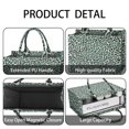 thumbnail image 4 of Large Capacity Tote Bag,Green and Dark Green Giraffe Pattern Handbag Fashion Luxury Tote Bag,15.7"x13"x 5.1" Inches,Laptop Compatible, 4 of 6