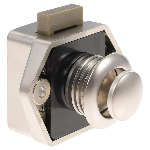 Push Button Latch Cupboard Latch Lock Plating Drawer Cabinet Latch Lock