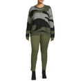 thumbnail image 4 of Terra & Sky Women's Plus Size Skinny Jeans, Regular and Petite, 4 of 5
