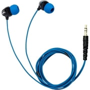 H2O Audio Surge+ Waterproof Headphones - SFX100, Sport Style, 100% Waterproof, Size XL, Black/Blue