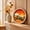 A, variant on SHJHENG Layered Paper Effect Round Wooden Wall Sign Nature Sunset Scenery Circular Decor Plaques Boho Style Hanging Wall Art For Entryway Living Room Decor