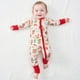 thumbnail image 2 of Pijama Pureborn Baby de viscosa de bambú con cierre bidireccional de 6 a 12 m, 2 of 7