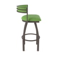 thumbnail image 4 of 861 Artemis 36" Swivel Bar Stool with Bronze Finish and Graph Parrot Seat and Back, 4 of 5