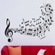 thumbnail image 4 of Notas musicales pegatinas de pared dormitorio sofá sala de estar impermeable PVC papel tapiz decoración del hogar calcomanías Mural Sweethay JJ19211-00, 4 of 6