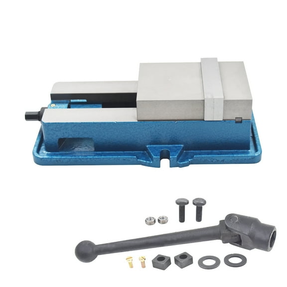 ALL-CARB 5" Lockdown CNC Milling Machine Bench Vise Clamping Vice Precision Without Base