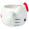 thumbnail image 6 of Silver Buffalo Sanrio Hello Kitty Different Color Bows 4 Pack 3D Sculpted Ceramic Mini Mug Set, Perfect as a Sugar, Cream, or Milk Set, 6 of 12