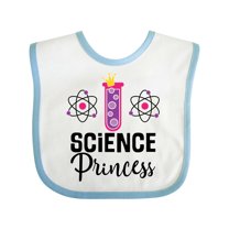 Inktastic Science Princess Girls Scientist Girls Baby Bib