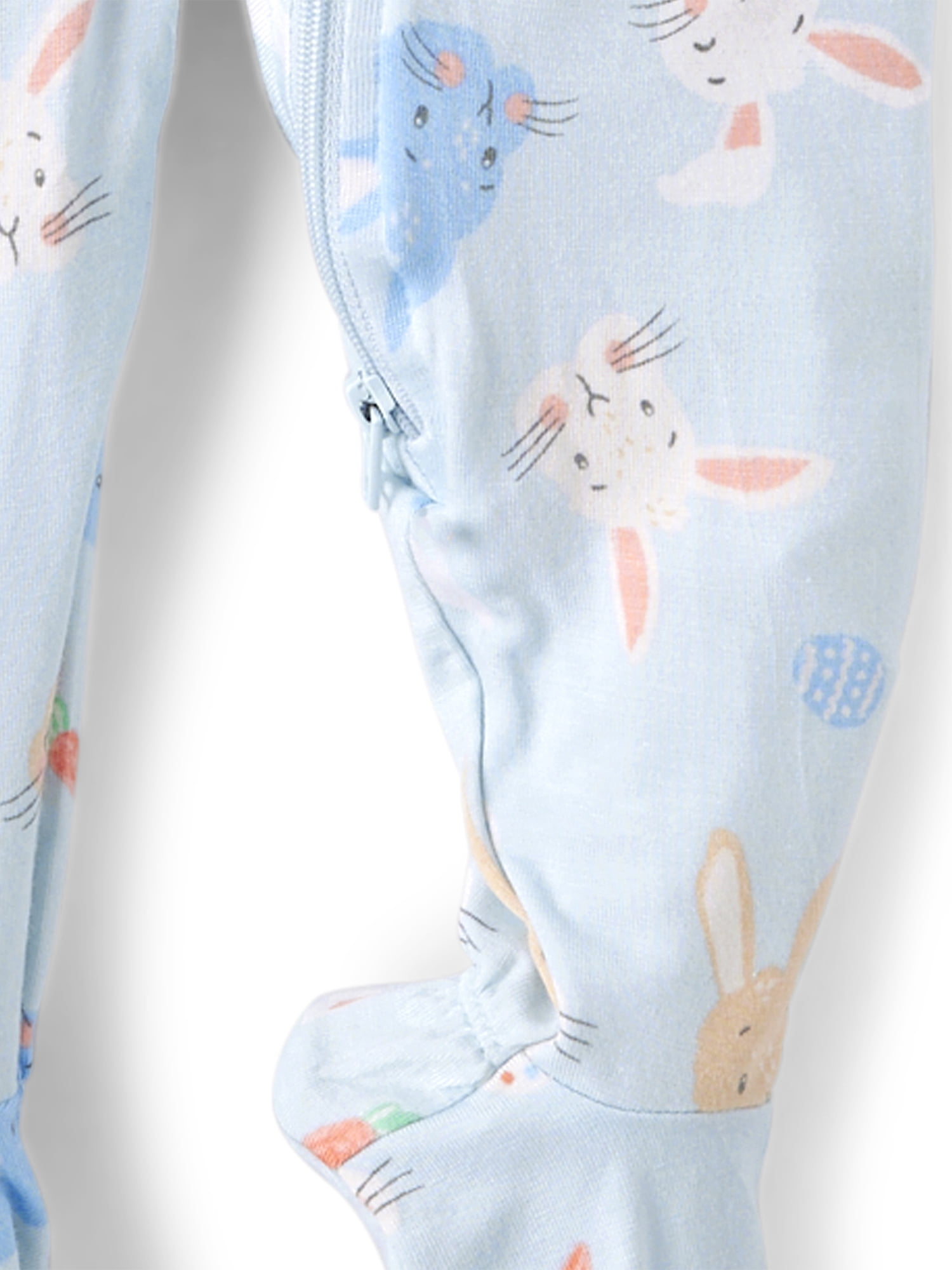The Children's Place Baby & Toddler Boys Long Sleeve Easter Footed Onesie, Sizes NB-5T