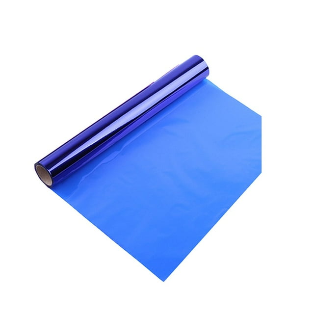 MesaSe 1 Rouleau Décoratif Couleur Vive Rouleau de Cellophane Effet Visuel en Plastique Rouleau de Cellophane pour Fête