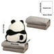 thumbnail image 3 of RKSTN throw blanket Pandas Pillow Pillow And Blanket One Thing For Two Purposes Holiday Gift Washing Machine Sleeping Pillow Furry Toys, 3 of 6