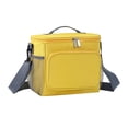 thumbnail image 1 of Kearding Bolsa de almuerzo con aislamiento de poliéster Aislamiento térmico multifuncional Durable Fácil de limpiar Durable Fácil Organizadores de utensilios de cocina Amarillo, 1 of 6