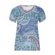 thumbnail image 4 of Fiudx Camisas de Mujer Camiseta Holgada con Cuello En V Estampada para Mujer, 4 of 4
