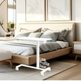 thumbnail image 6 of VIVO Pneumatic 32" x 16" Over Sofa Laptop Table, Mobile Desktop, White, 6 of 8