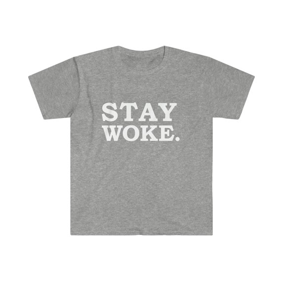 Stay Woke Unisex T-shirt S-3XL Conscious Consciousness Third Eye Melanin