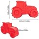 thumbnail image 5 of Tractor Red Cake Mold Baking Silicone, 5 of 5