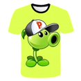 thumbnail image 4 of Summer New Plant Zombie War 3d Cartoon T-shirt, 4 of 4