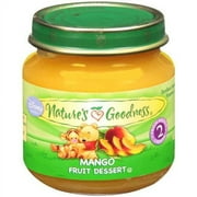 Nature's Goodness: Mango Fruit Dessert Baby Food, 4 oz