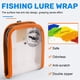 thumbnail image 5 of Transparente para Señuelos de Pesca, de Tela para Caña y Anzuelo, Color Naranja., 5 of 9