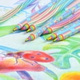 thumbnail image 4 of Lápices de colores ECOTREE arcoíris, paquete de 12 para dibujar, 4 of 8
