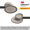 thumbnail image 3 of Littmann Lightweight Ii S.e. Stethoscope 28"  Black Tube - IS-882450, 3 of 6