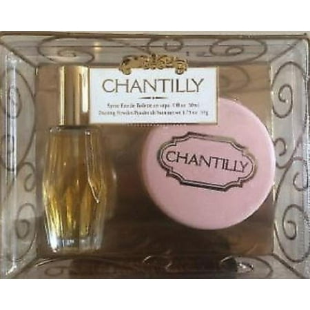 Chantilly The Spray Eau de Toilette 1 oz / Dusting Powder 1.75 oz SET
