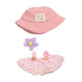 thumbnail image 3 of Accesorios para disfraces y vestidos de muñecas, ropa hecha a mano para pato de peluche de 15 cm. Rosa 3 piezas, 3 of 9
