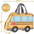 thumbnail image 4 of Xianlin-boîte à Lunch Isolée en Forme de Bus Scolaire avec Sangle - Garde les Aliments Chauds Ou Froids pendant des Heures - Sac Réutilisable s'Adapte aux Packs de Glace, Contenants Bento, Chauffe Facilement - Rend les Déjeuners Amusants pour Garçon, 4 of 4