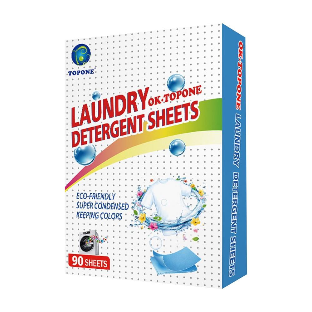 PMTY Laundry Detergent Sheets Plant Formula Laundry Sheets Detergent