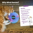 thumbnail image 5 of Catstages Race N' Chase Track Interactive Cat Ball Track Toy with Catnip Diffuser, Purple, 5 of 6