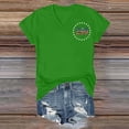 thumbnail image 4 of MEICHEN 250th Anniversary USA Shirt for Women 1776 Patriotic American Flag V Neck T Shirt July 4th Graphic Tee Features:, 4 of 7