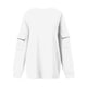 thumbnail image 4 of Ropa Sentuca para mujer: sudaderas de mujer, sudaderas holgadas de cuello redondo, sudaderas casuales lisas de manga larga., 4 of 6
