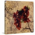 thumbnail image 3 of "Grapes on a Vine" Painting Print on Wrapped Canvas, 3 of 5