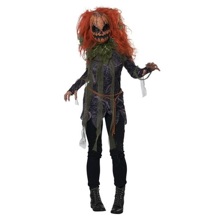Halloween Pumpkin Monster Adult Costume Size: