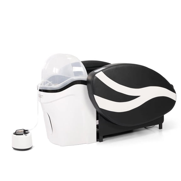 Berkeley Head Spa Bed, U-Shape Water Massage Shampoo Backwash Unit with Full Body Massage, Spa Resort Hair Salon Equipment