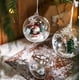 thumbnail image 5 of Bola de cristal transparente para Navidad, adorno para árboles de Navidad, regalos de boda, decoración para el hogar, colgante pequeño, adorno de bola 2025, 5 of 5