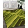 thumbnail image 3 of Ahgly Company Machine Washable Indoor Square Transitional Pistachio Green Area Rugs, 5' Square, 3 of 7