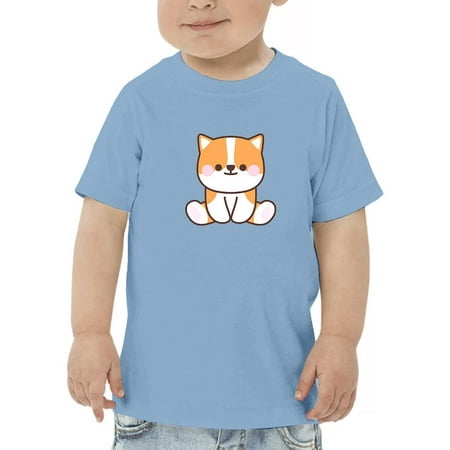 

Kawaii Corgi Dog Sitting T-Shirt Toddler -Image by Shutterstock 3 Toddler