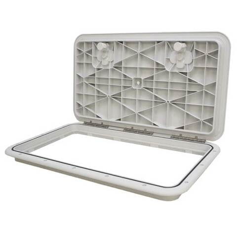 Innovative Marine Boat Deck Hatch 520-306 | 13 x 23 Inch Dolphin Gray